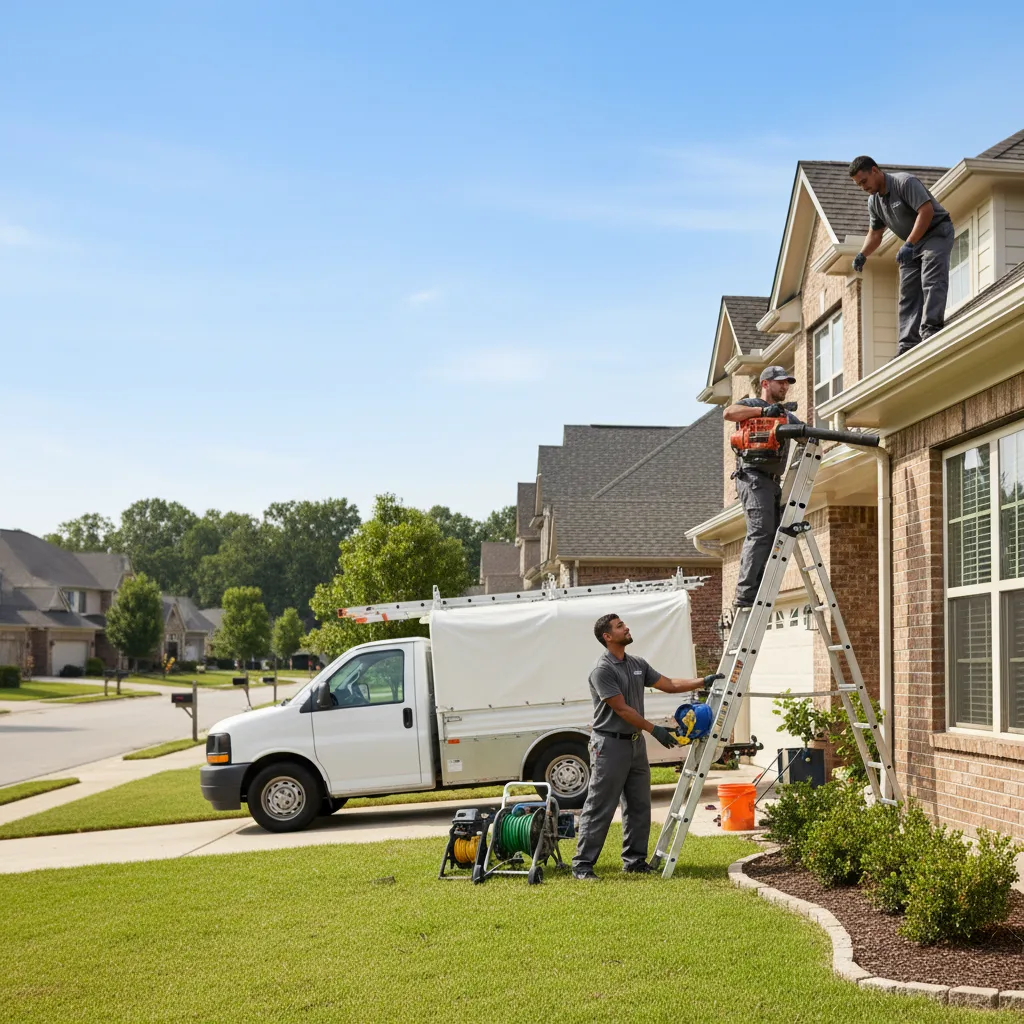 Home Gutter Service in Broaddus, TX near me